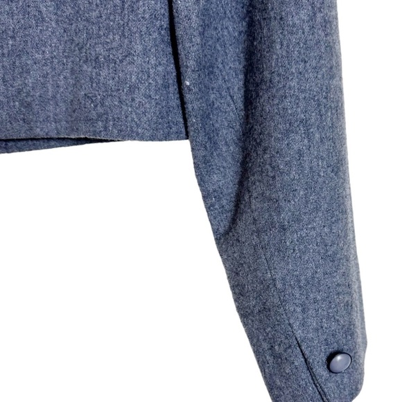 Vintage Pendleton Blazer Jacket Gray Wool Classic - Picture 4 of 6